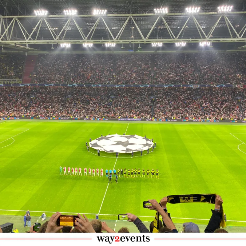 Welcome to Amsterdam, Borussia Dortmund