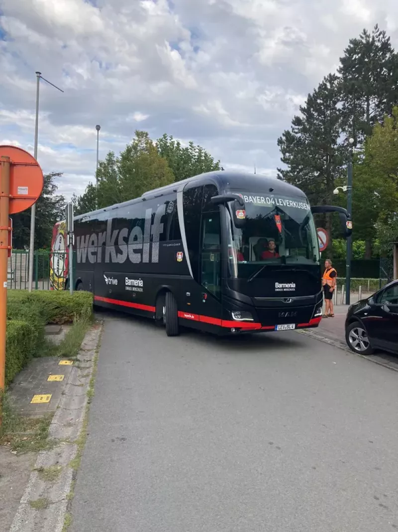 Bayer 04 Leverkusen descends to the heart of Bruges.